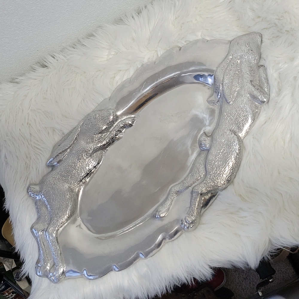 Sheridan Easter Large Silver Platter